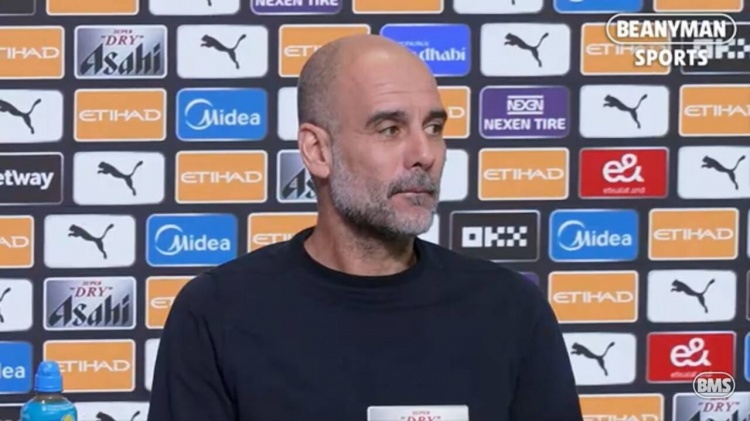 开云权威入口-瓜帅：哈兰德不需要为输球道歉；你们要求曼城的标准太高了